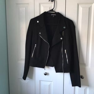 Express black Moto jacket